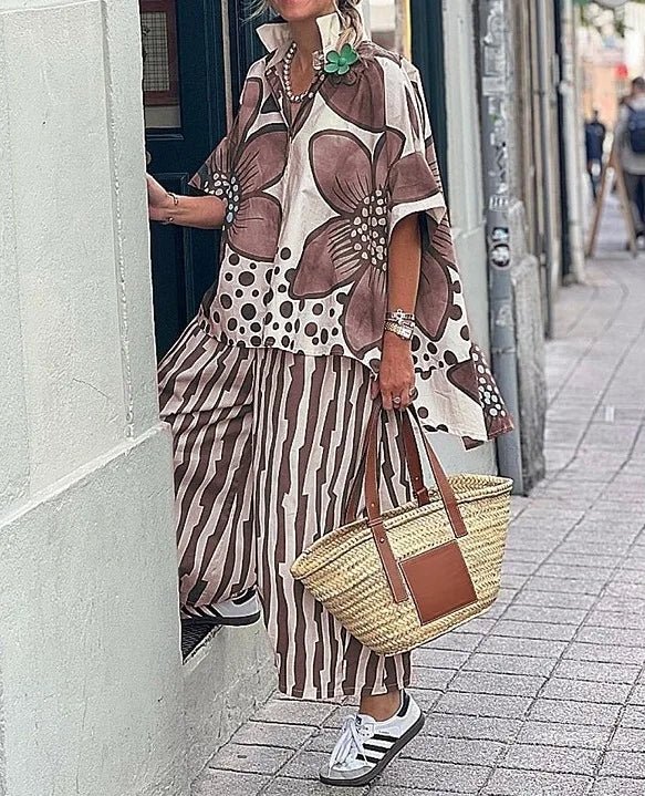Printed Loungewear SetAzizaK