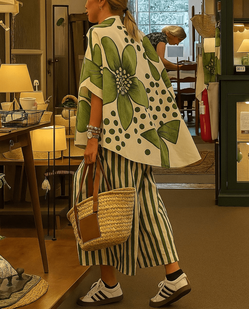 Printed Loungewear SetAzizaK