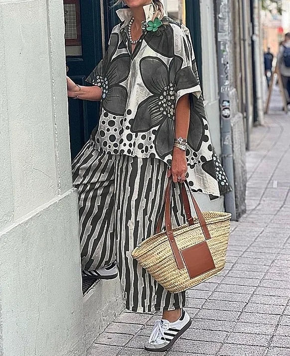 Printed Loungewear SetAzizaK