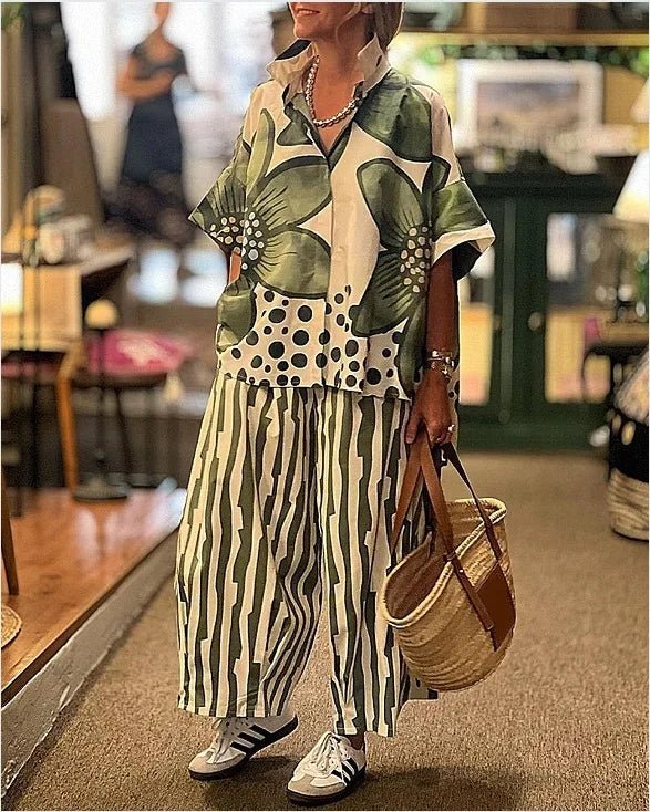 Printed Loungewear SetAzizaK