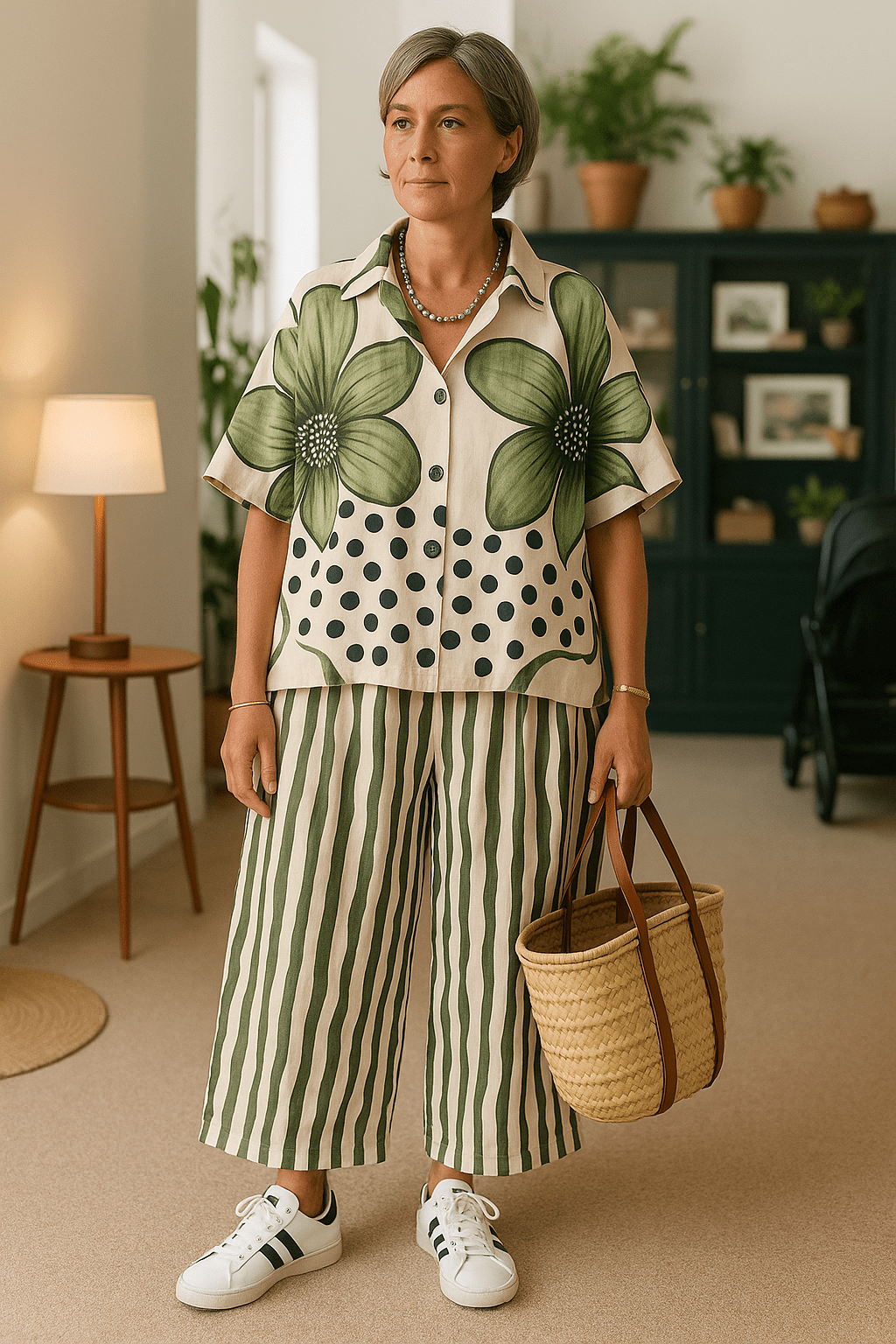 Printed Loungewear SetAzizaK