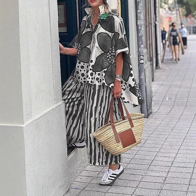 Printed Loungewear SetAzizaK