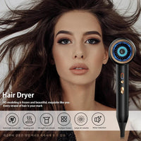 Professional Hair Dryer Hot Cold Wind Air Brush Hairdryer Negative Lonic Blow Dryer Strong PowerDryer Salon Tool 2400W 3th GearAzizaK