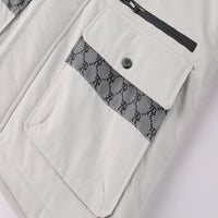Pure color simple cotton padded cold windproof hooded cotton jacketAzizaK