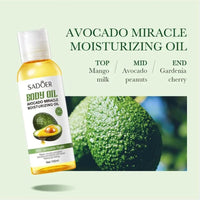 Pure Natural Plant Essential Oils 100ml Aloe VC Avocado Honey Snake Argan Olive Carrot Massage Oil Repairing Smoothing Skin CareAzizaK