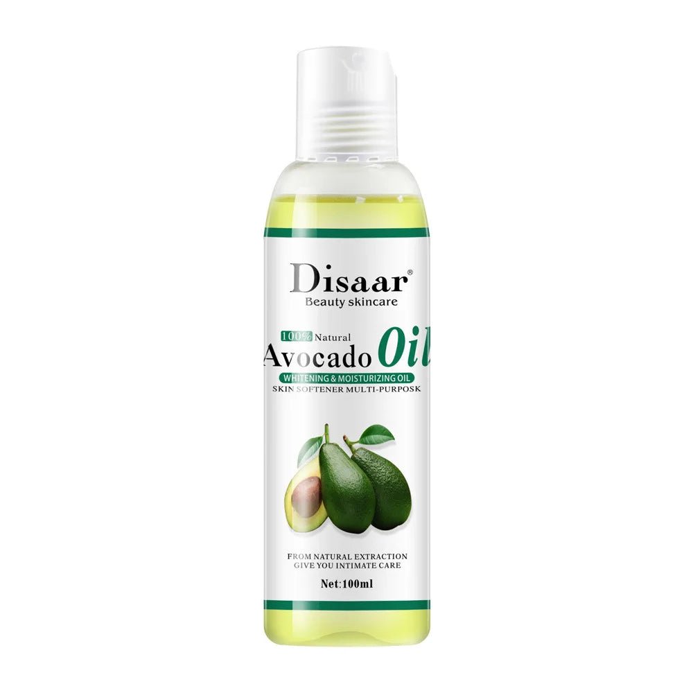 Pure Natural Plant Essential Oils 100ml Aloe VC Avocado Honey Snake Argan Olive Carrot Massage Oil Repairing Smoothing Skin CareAzizaK