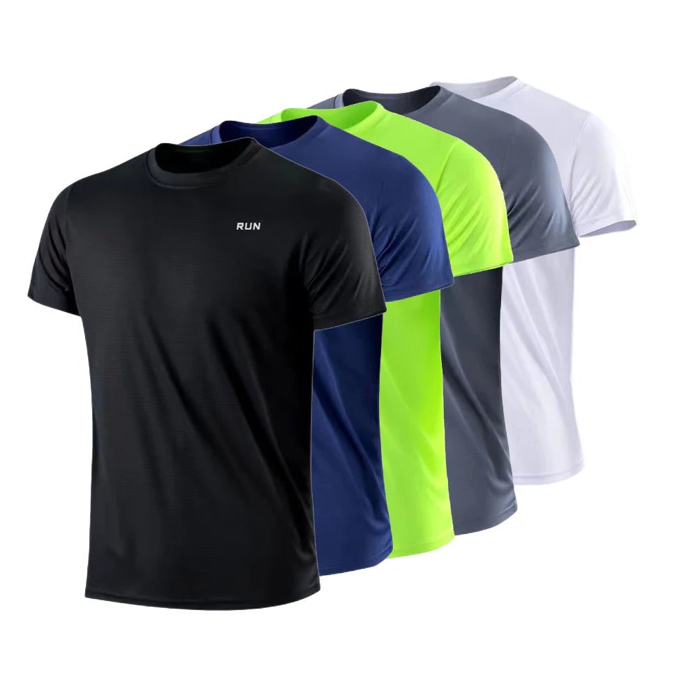 💨 Quick - Dry Gym T-Shirt – Lightweight Moisture - Wicking Training TopAzizaK