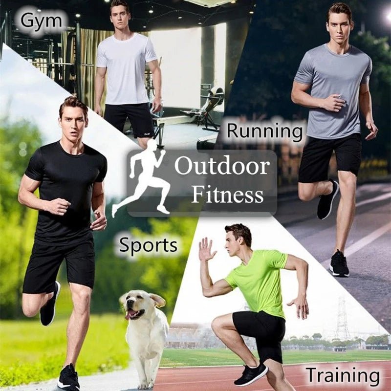 💨 Quick - Dry Gym T-Shirt – Lightweight Moisture - Wicking Training TopAzizaK