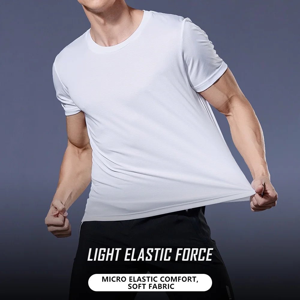 💨 Quick - Dry Gym T-Shirt – Lightweight Moisture - Wicking Training TopAzizaK