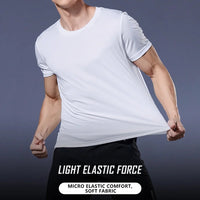 💨 Quick - Dry Gym T-Shirt – Lightweight Moisture - Wicking Training TopAzizaK