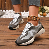 Retro Style Sneakers – Chunky Casual TrainersAzizaK
