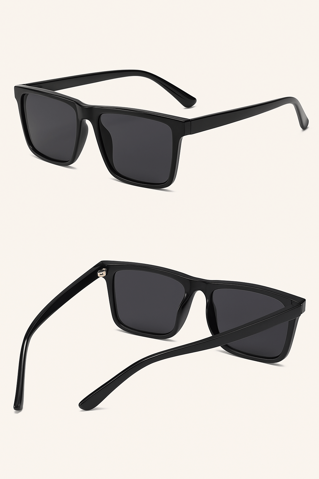 Retro Vintage Square Frame Sunglasses – UV400 ProtectionAzizaK