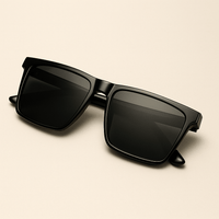 Retro Vintage Square Frame Sunglasses – UV400 ProtectionAzizaK