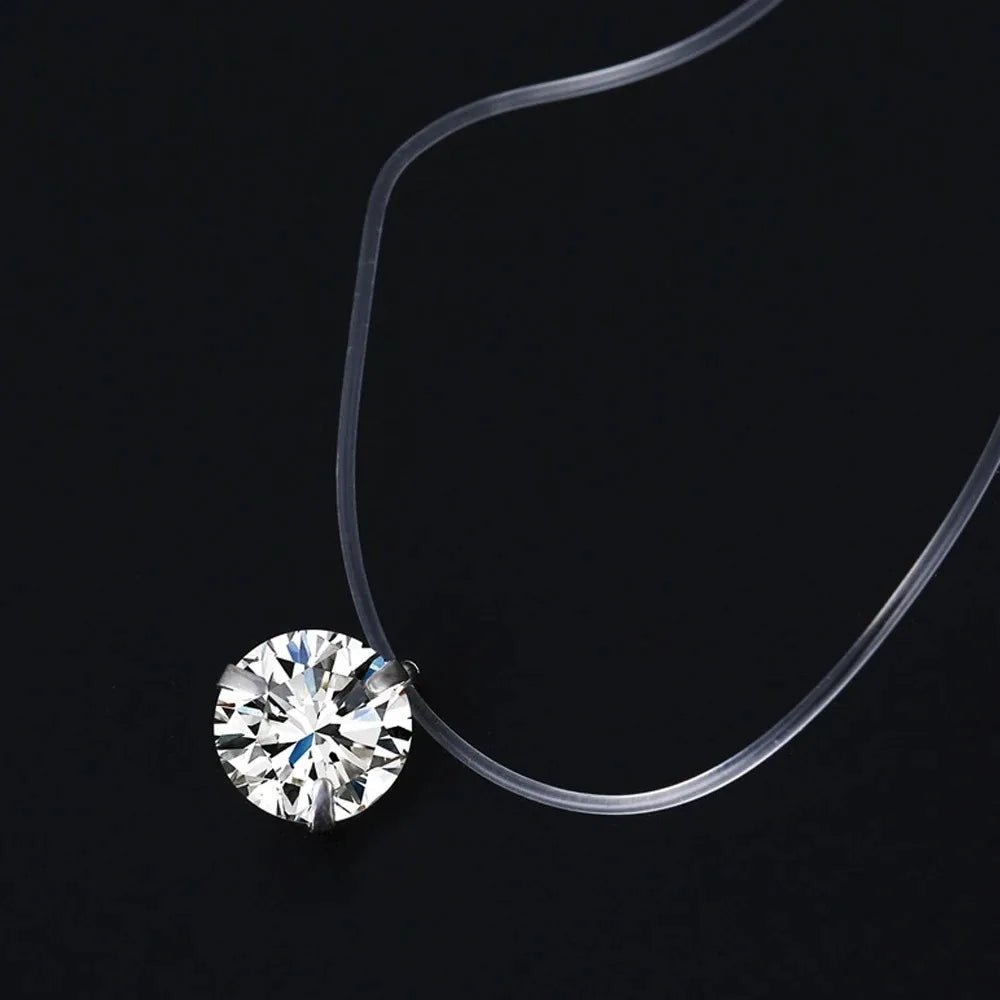 Rhinestone choker necklaceAzizaK