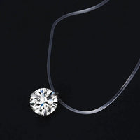 Rhinestone choker necklaceAzizaK