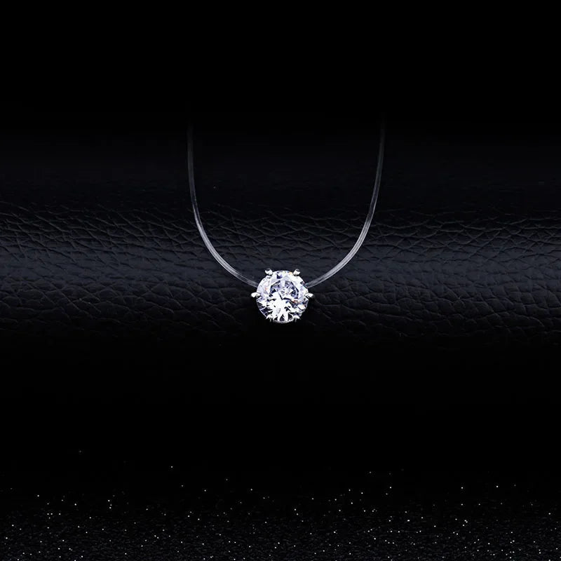 Rhinestone choker necklaceAzizaK