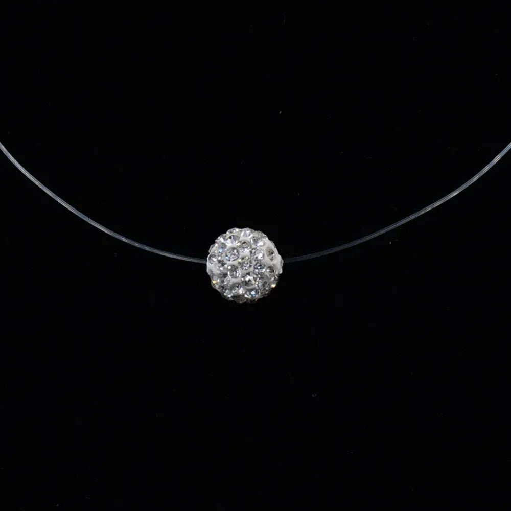 Rhinestone choker necklaceAzizaK