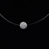 Rhinestone choker necklaceAzizaK