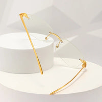 rimless sunglassesAzizaK