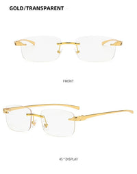 rimless sunglassesAzizaK