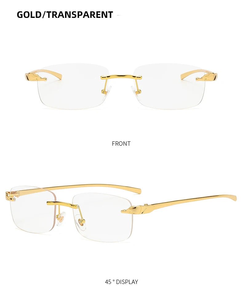 rimless sunglassesAzizaK