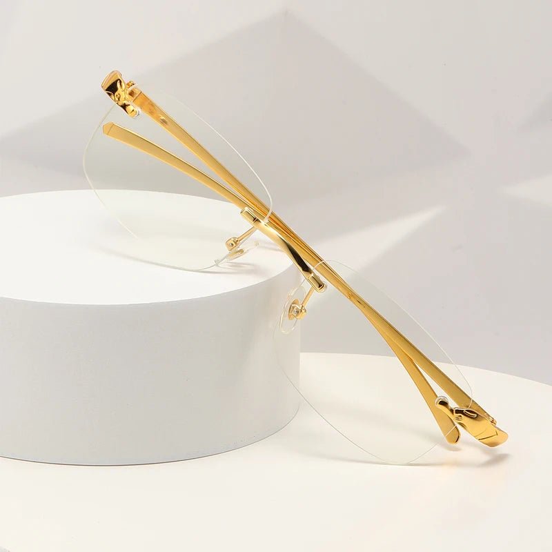 rimless sunglassesAzizaK