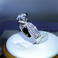 Ring For Ladies 925 Sterling Silver LuxuryAzizaK