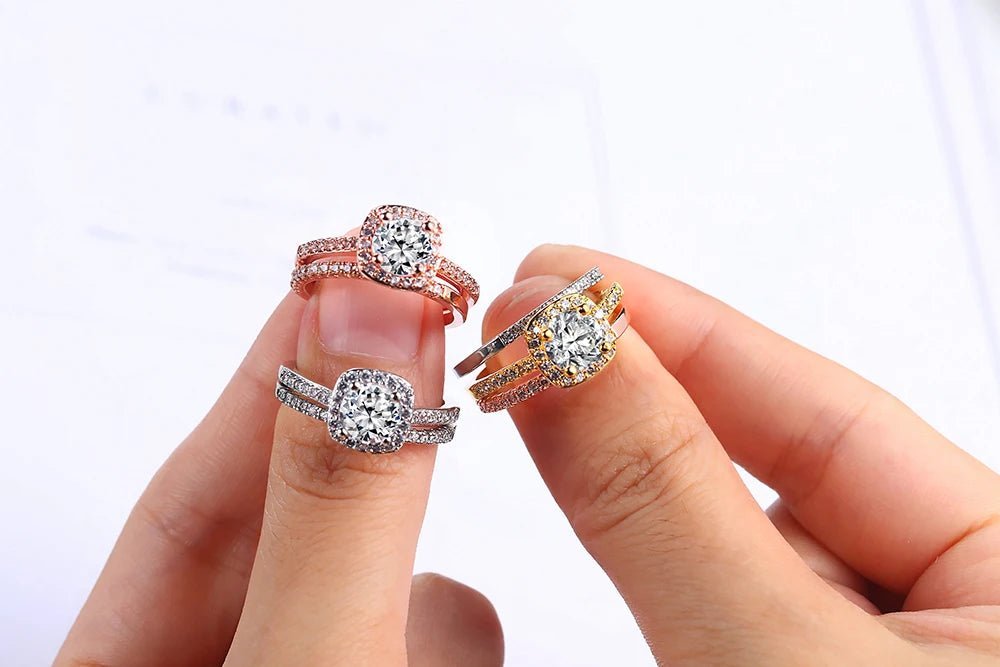 Rings All Sizes Color White GoldAzizaK