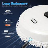 Robot Cleaner Floor Mopping Sweeping Machine 3 In 1 Smart Dust Auto Sweeper USBAzizaK