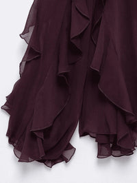 Ruffle V - Neck BlouseAzizaK