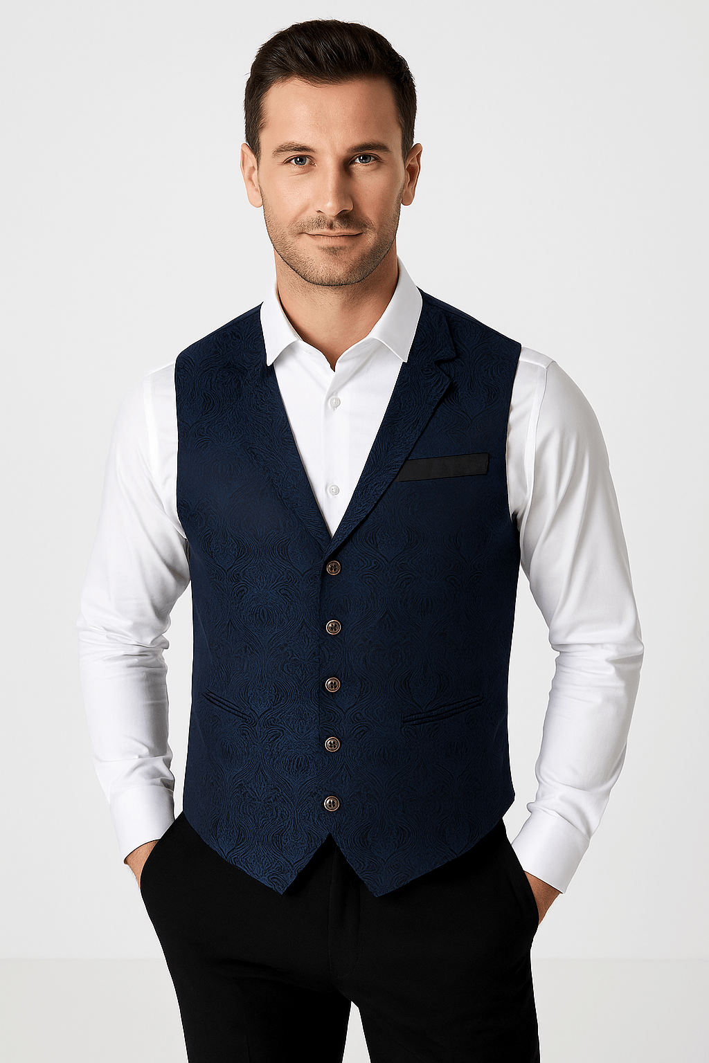 🌊 Sea Inspired Evening Suit – Elegant 2 or 3 Piece Coastal Evening SuitAzizaK