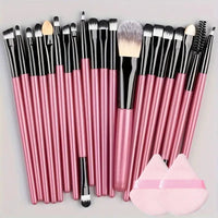 Set of 13 soft and fluffy makeup brushes.AzizaK