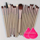 Set of 13 soft and fluffy makeup brushes.AzizaK