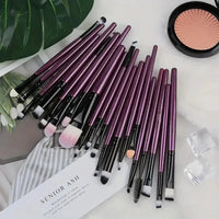 Set of 13 soft and fluffy makeup brushes.AzizaK