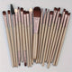Set of 13 soft and fluffy makeup brushes.AzizaK