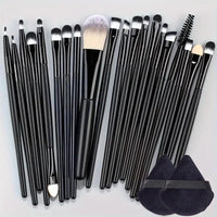 Set of 13 soft and fluffy makeup brushes.AzizaK
