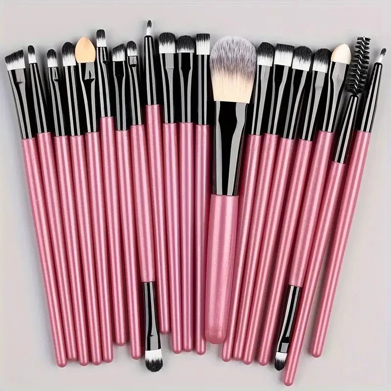 Set of 13 soft and fluffy makeup brushes.AzizaK