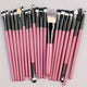 Set of 13 soft and fluffy makeup brushes.AzizaK