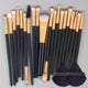 Set of 13 soft and fluffy makeup brushes.AzizaK