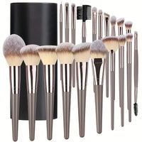 Set of 3 to 20 makeup brushes, soft and fluffy.AzizaK
