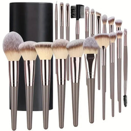 Set of 3 to 20 makeup brushes, soft and fluffy.AzizaK