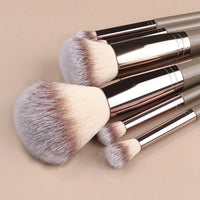 Set of 3 to 20 makeup brushes, soft and fluffy.AzizaK