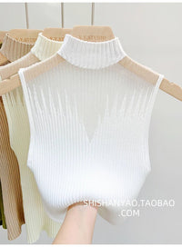 Sheer Knit Tank – SleevelessAzizaK