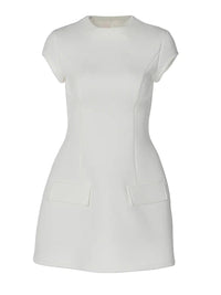 Short dress with short sleevesAzizaK