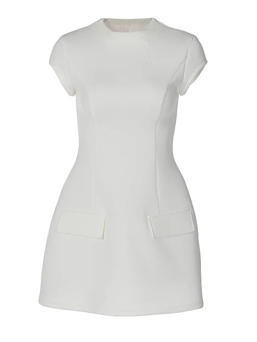 Short dress with short sleevesAzizaK
