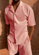 🌴 Short Sleeve Corduroy Shirt & Shorts Set – Beachwear Summer Suit for MenAzizaK