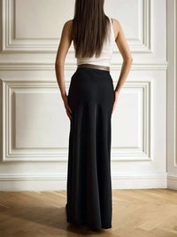 Simple and elegant satin skirtAzizaK