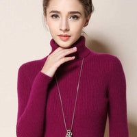 Simple turtleneck sweaterAzizaK
