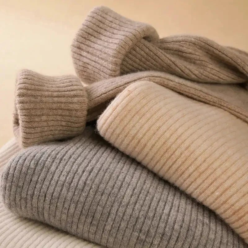 Simple turtleneck sweaterAzizaK