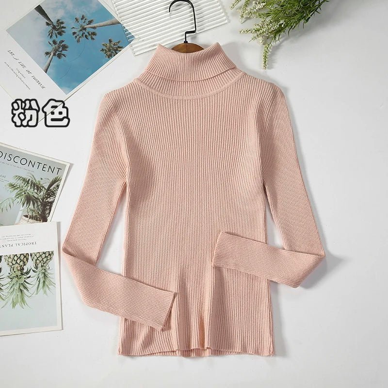 Simple turtleneck sweaterAzizaK